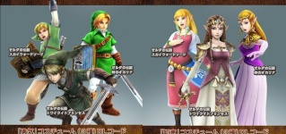 eshop: Hyrule Warriors Pre-Order Costumes Now Available As Paid DLC In North America! 630x41