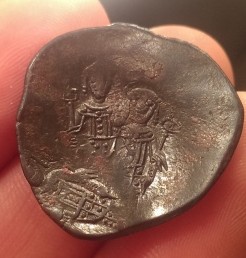 Monnaie byzantine aspron trachy de Alexis III  Image110