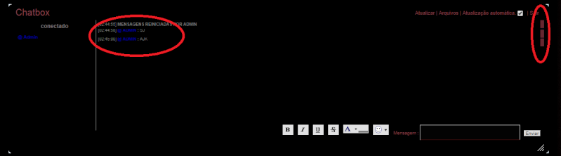 Chatbox com Scrollbar nas mensagens Chat10