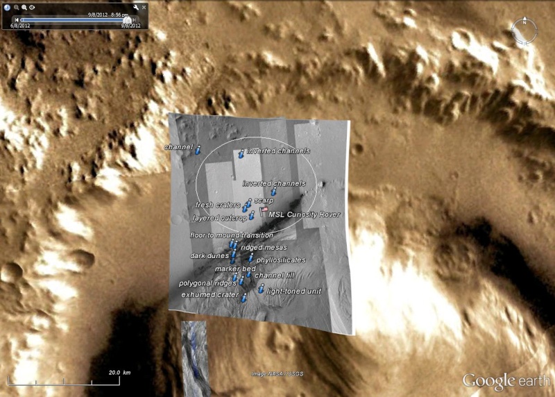 Curiosity arrive sur Mars Mars2010