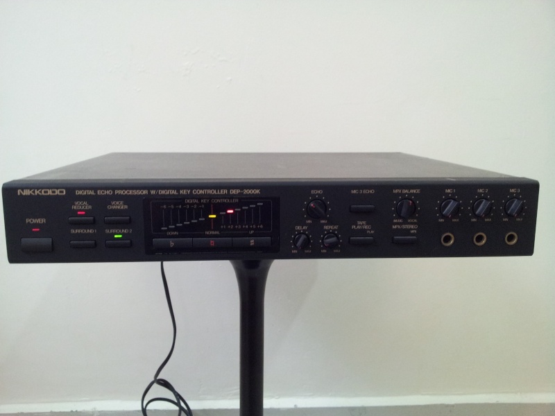 Nikkodo Digital Echo Processor DEP-2000K with Digital Key Controller Karaoke (Sold) 20141052