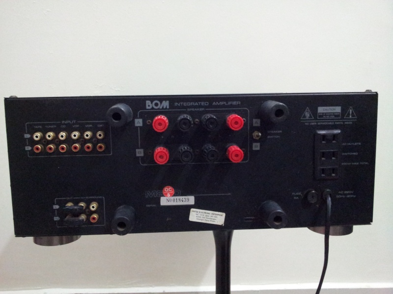Ascot BOM M-850 Hybrid 6N11 Tube Stereo integrated Amplifier (sold) 20141170