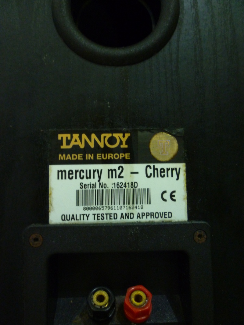 Tannoy Mercury M2 bookshelf speaker with Stand (sold) P1120839