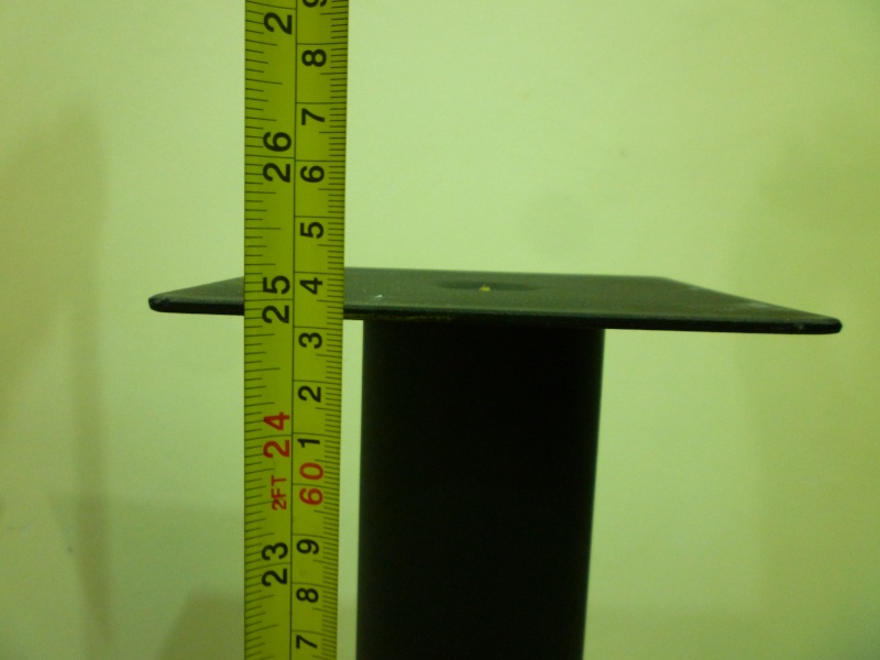 24 Inch Single Beam Sand Filled Speaker Stand (sold) P1130024