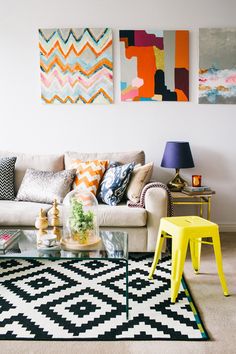 Peinture, aménagement et déco pour mon nouveau salon! 55d1c310