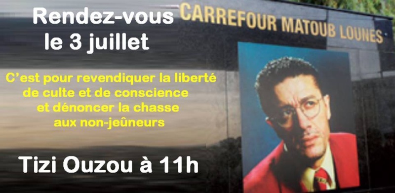 Tizi Ouzou: Rassemblement pour défendre la liberté de conscience le jeudi 03 juillet 2014 10520065