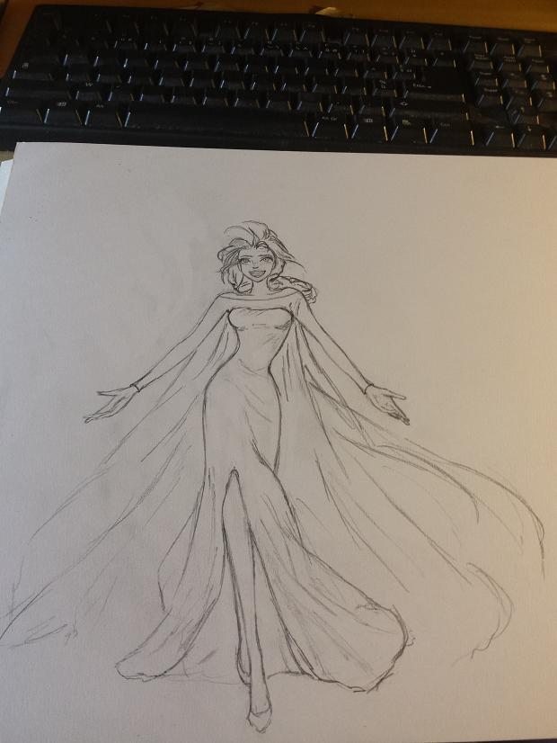 Dessins hors Lady Oscar Elsa10