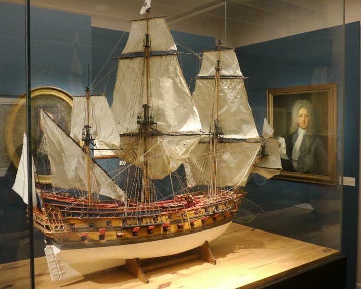 Port-Louis, Le musée de la Compagnie des Indes Navire10