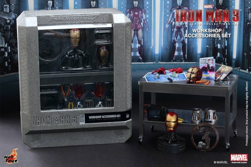 Hot Toys - Iron Man 3 -  Sixth Scale Collectible Set - Workshop Accessories Set 1317