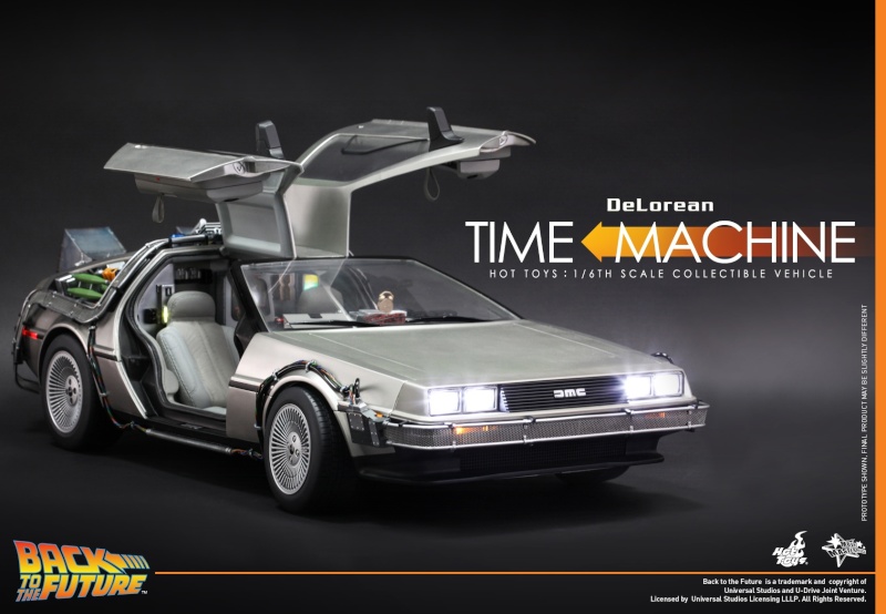Hot Toys - Back To The Future - MMS 260 -  DeLorean Time Machine 152