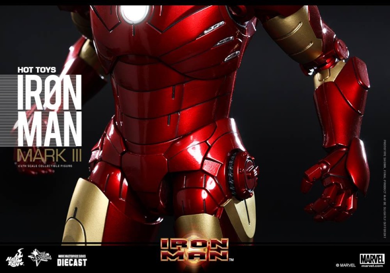 Hot Toys - Iron Man - Movie Masterpiece Series Die Cast - Mark III 1617