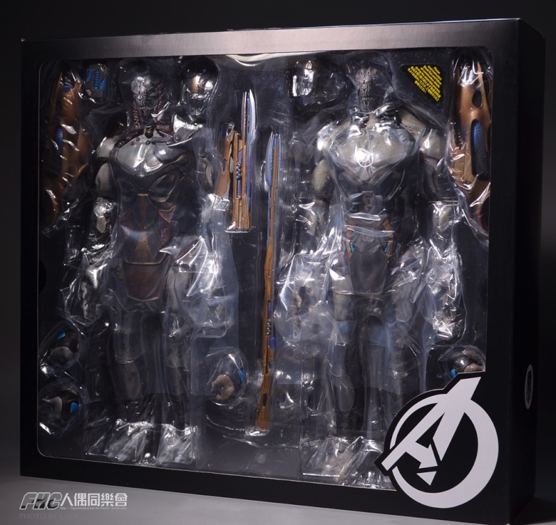 The Avengers - MMS 228 - Chitauri Footsoldier & Commander Set 210