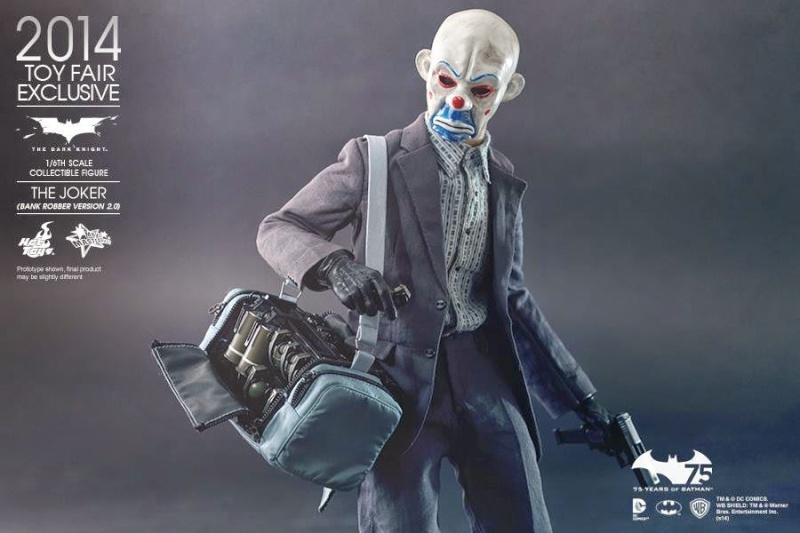 Hot Toys - The Dark Knight - The Joker Bank Robber 2.0 Version Toy Bouse 2014 214