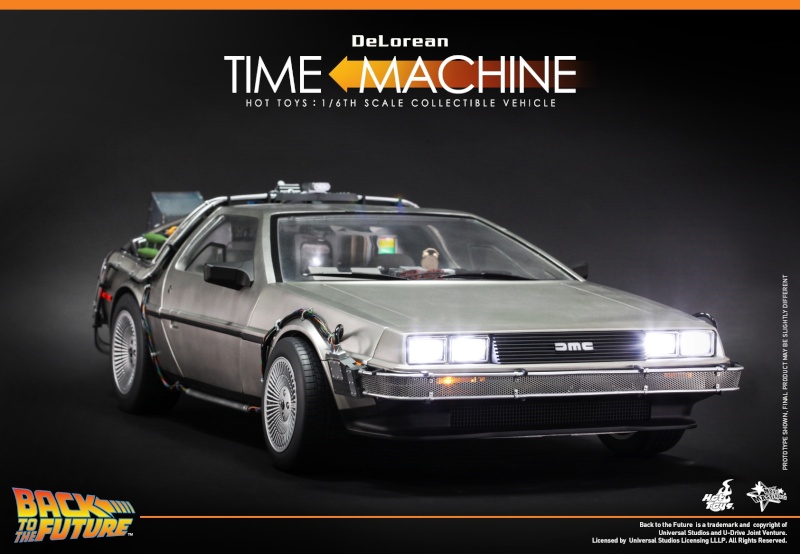 Hot Toys - Back To The Future - MMS 260 -  DeLorean Time Machine 245