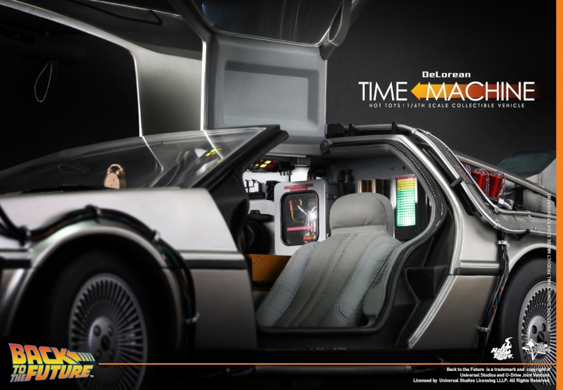 Hot Toys - Back To The Future - MMS 260 -  DeLorean Time Machine 540