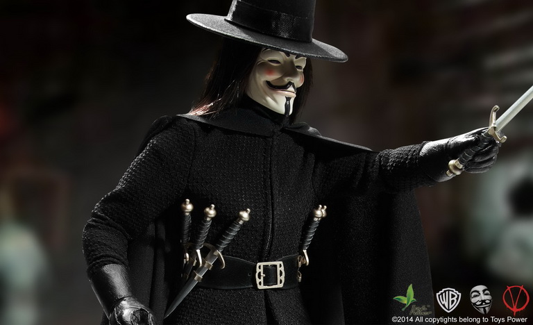 Toys Power - V For Vendetta - CT003 - Anonymous 617