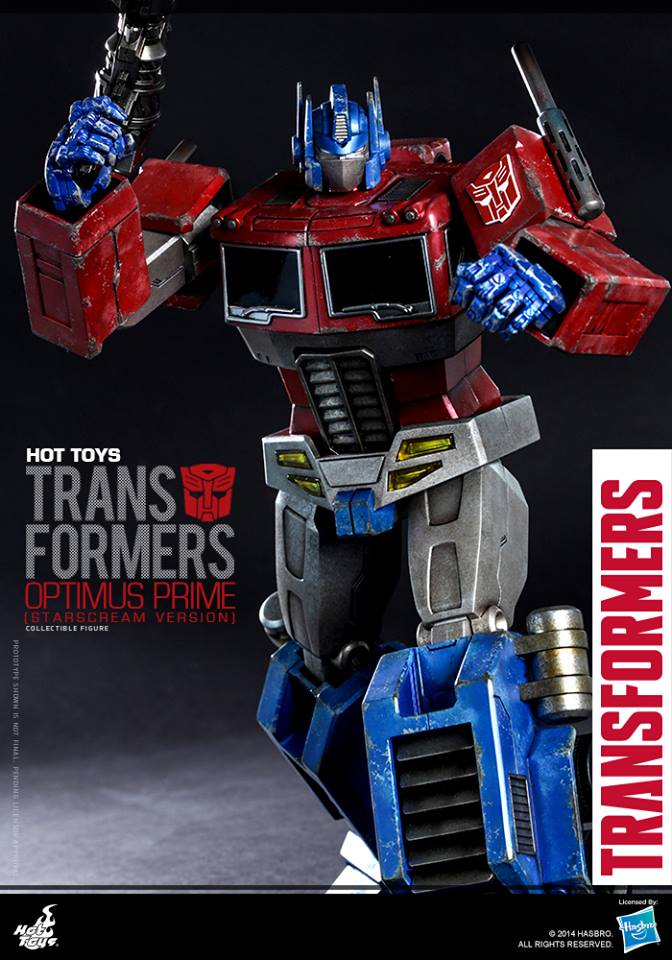 Hot Toys - The Transformers G1 - Optimus Prime Starscream Version 628
