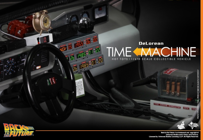 Hot Toys - Back To The Future - MMS 260 -  DeLorean Time Machine 736