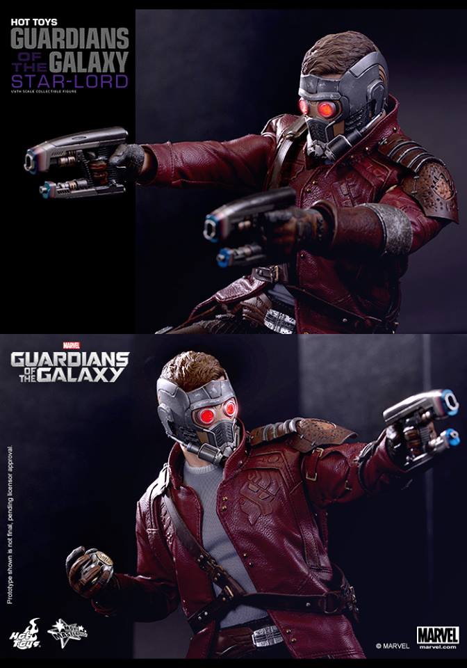 Hot Toys - Guardians of The Galaxy - Movie Masterpiece Series - Star Lord Teaser 923