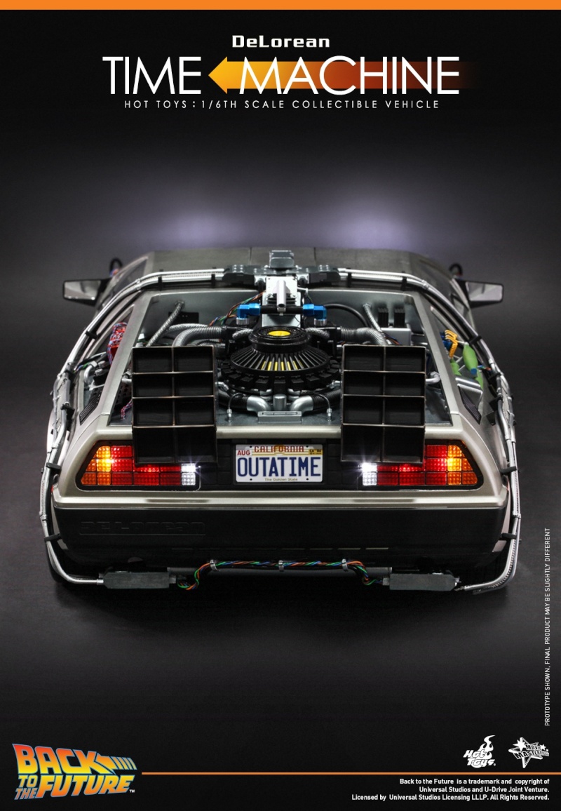 Hot Toys - Back To The Future - MMS 260 -  DeLorean Time Machine 930