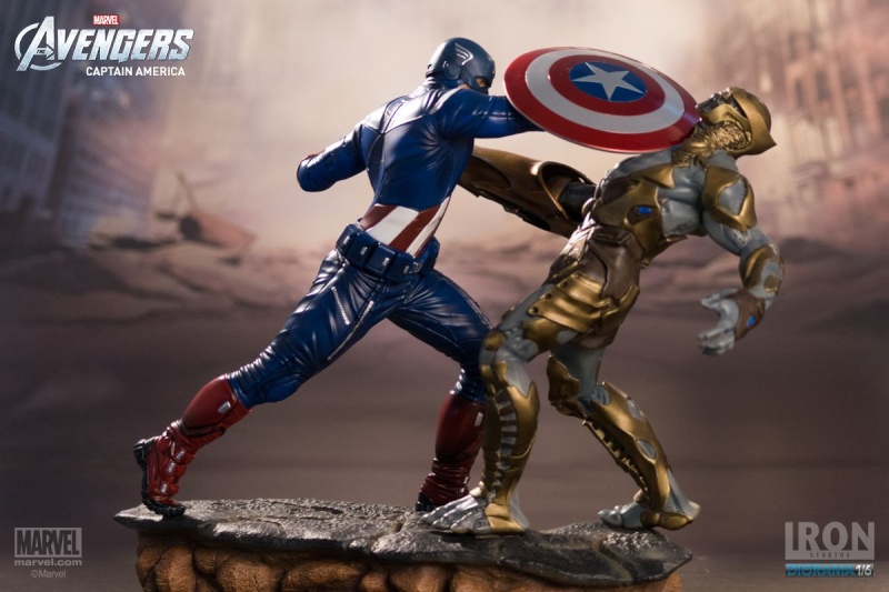 Iron Studios - The Avengers - 1/6 Diorama - Captain America - Teaser Iron-s10
