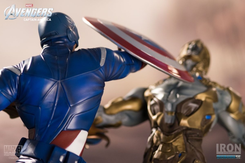 Iron Studios - The Avengers - 1/6 Diorama - Captain America - Teaser Iron-s15