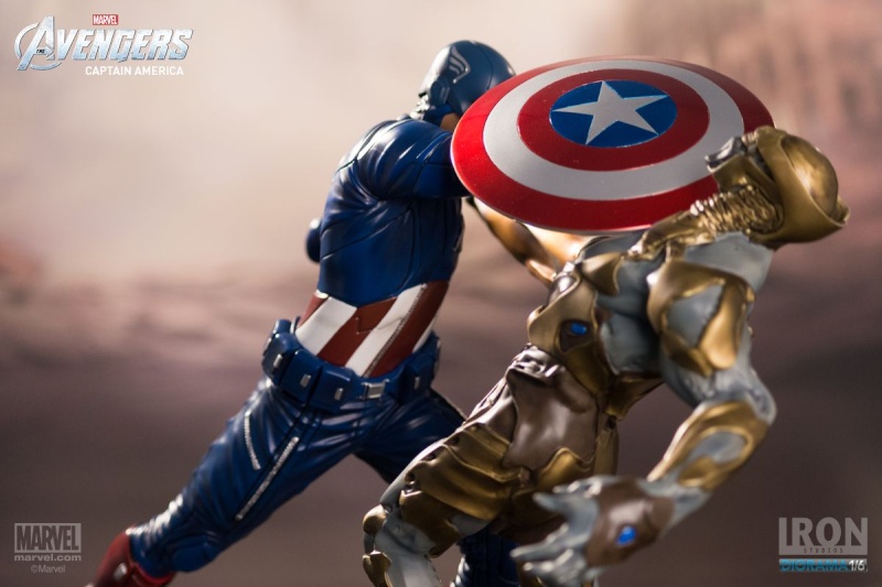 Iron Studios - The Avengers - 1/6 Diorama - Captain America - Teaser Iron-s18