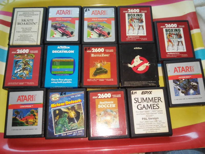 [ESTIM] Atari 2600 + manette + jeux 20140710