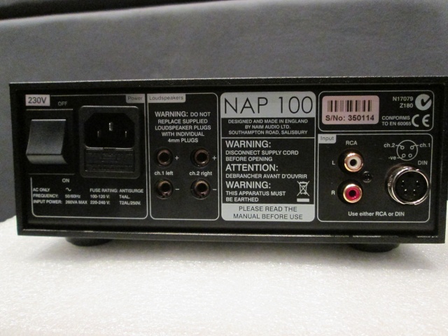 Naim-NAP 100-Power Amplifiers-(New) Img_0122