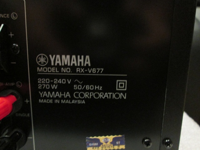 Yamaha-RX-V677-AV Receivers/Amplifiers-(New) Rx-v6715