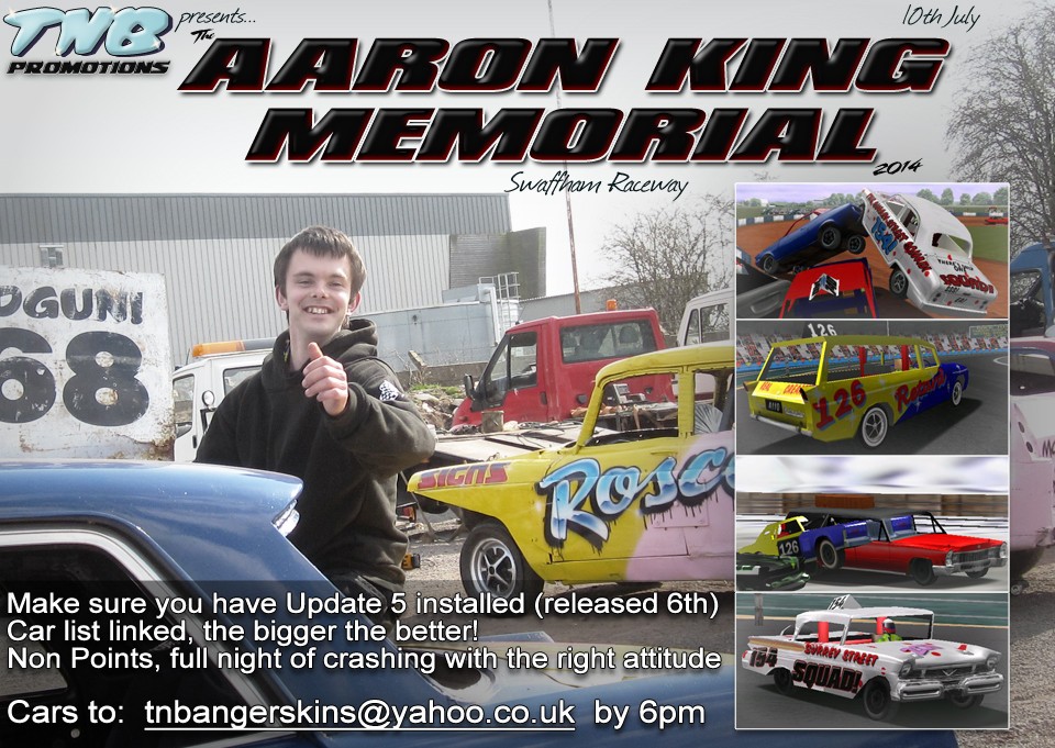 10/7/14 Aaron King Memorial - Swaffham  Tnb_ar10