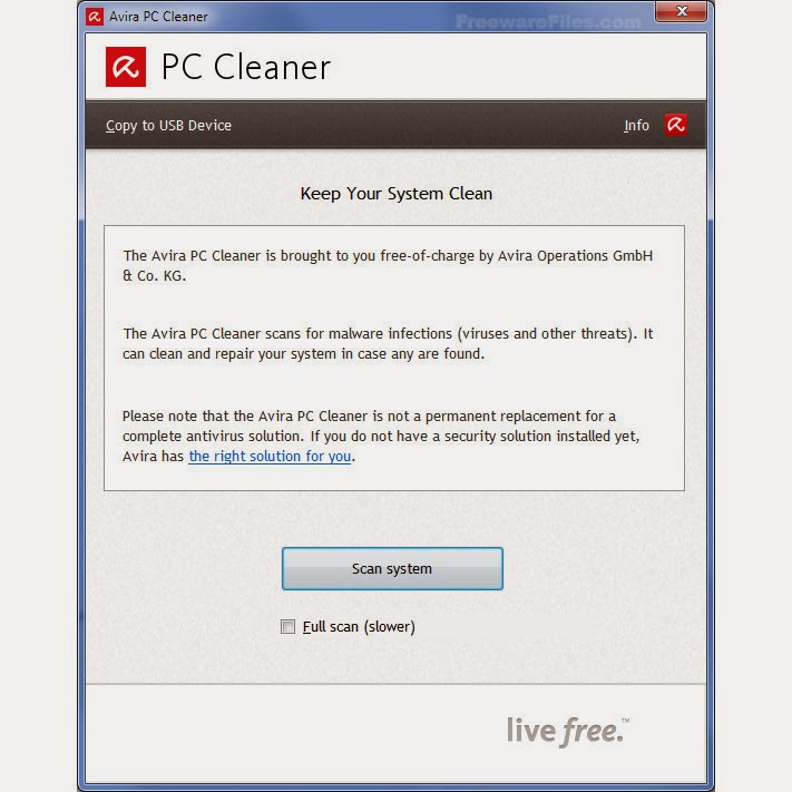  تحميل برنامج: Avira PC Cleaner 13.6 لتنظيف الجهاز من ملفات التجسسmaleware  Avirap10