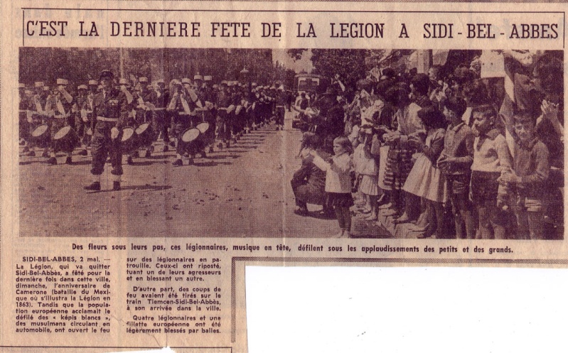 LES DERNIERS INSTANTS DE LA LEGION A BEL-ABBES EN 1962 002_0011