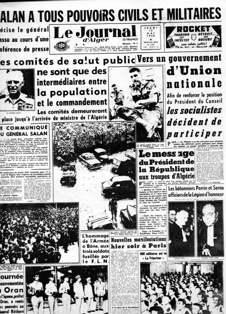 ALGERIE PRESSE 1958 1ère partie 192