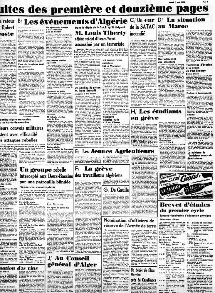 ALGERIE PRESSE 1956  3ème partie 251