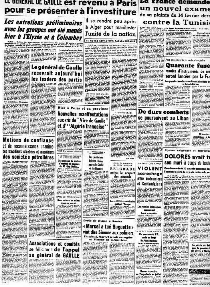ALGERIE PRESSE 1958, 3ème partie 276