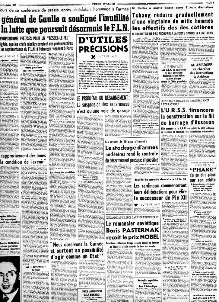 ALGERIE PRESSE 1958  5ème partie 286