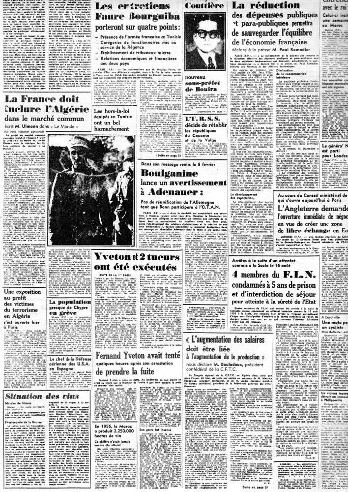 ALGERIE PRESSE 1957 1ère partie 423