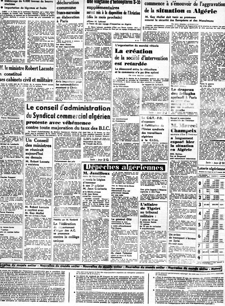 ALGERIE PRESSE 1956- 2ème partie-  513