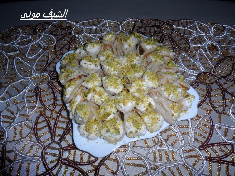 قطايف سورية بالقشطة من مطبخ الشيف مونى بالصور 2310