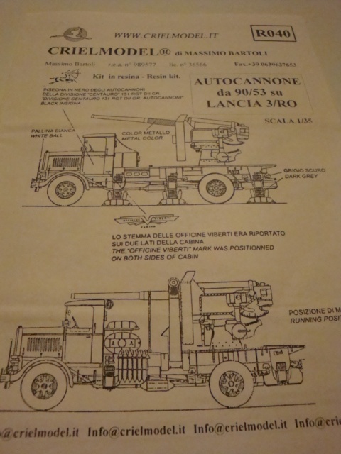 Italian Truck Mounted Anti-Aircraft Gun 111