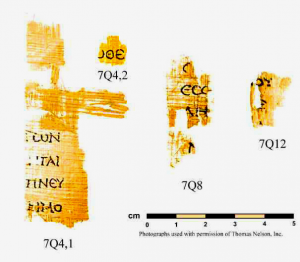 Les fragments les plus anciens du Nouveau Testament 7q42-311