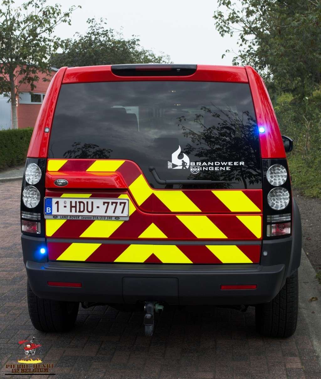 Nieuwe commandowagen Land Rover Discovery modeljaar 2014 versie-E brandweer Wingene (zone Midwest) Dsc_3618