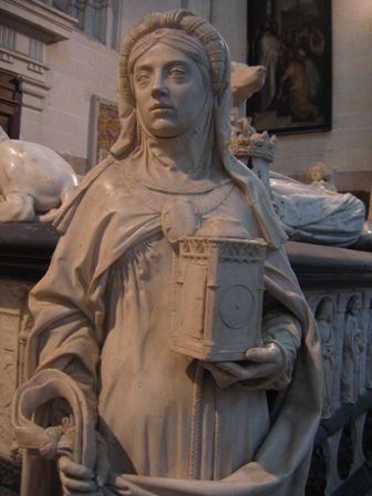 Tombeau de François II de Bretagne au Couvent des Carmes (aujourd'hui dans la cathédrale de Nantes) Io90op10