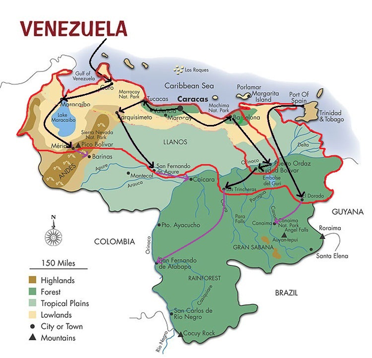 [Guerre Coloniale] Reconquête du Vénézuela et de la Nouvelle Grenade par les armées Espagnoles. Map-ve12