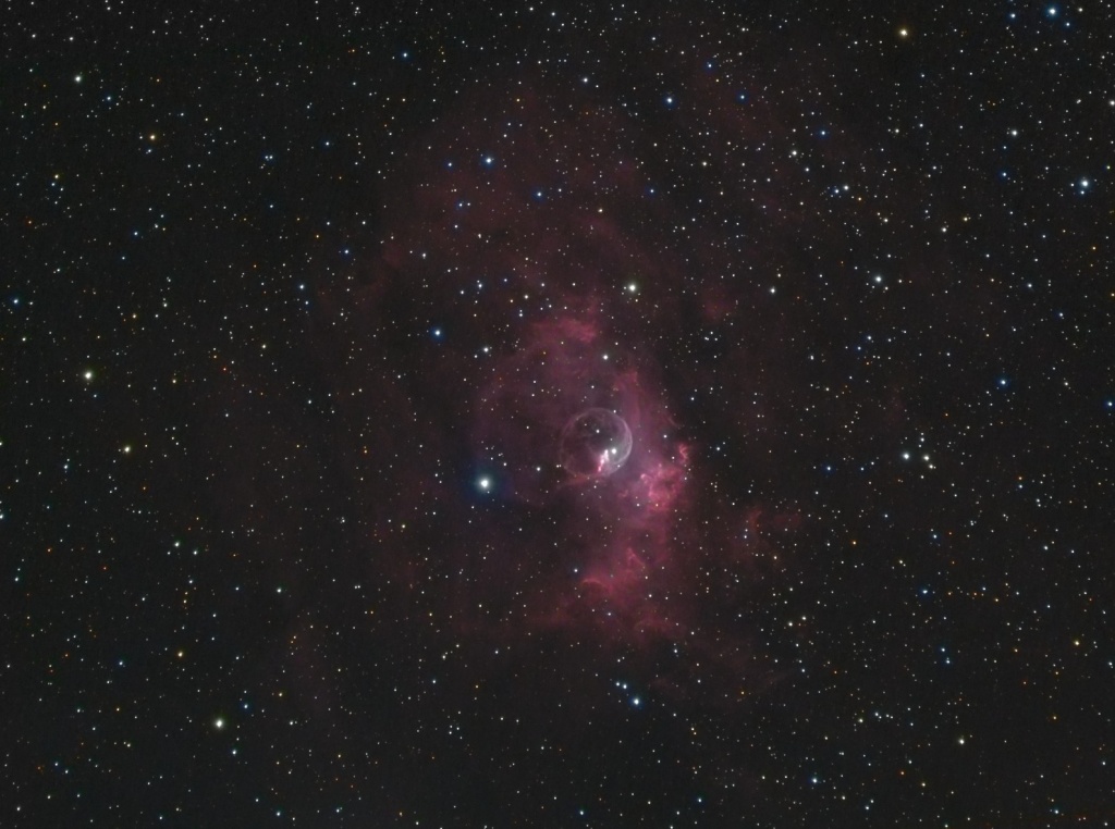 NGC7635, premier essai en HaLRGB pour la bulle Ngc76311