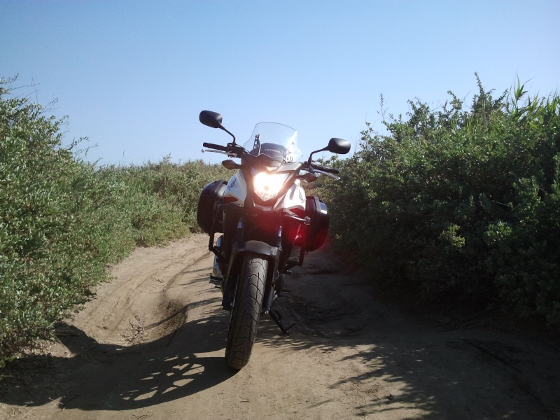 CB 500 X en los Pyrénées-Orientales 2014-022