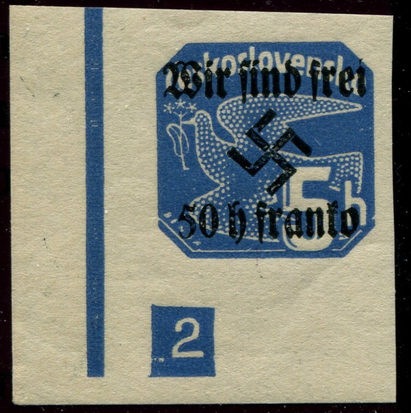 plattenfehler - Sudetenland - Ausgaben für Rumburg - Seite 2 25_eck10