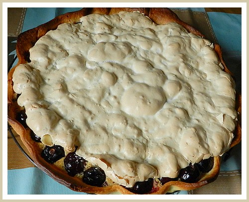 Tarte aux cerises et aux amandes meringuée Tarte_10