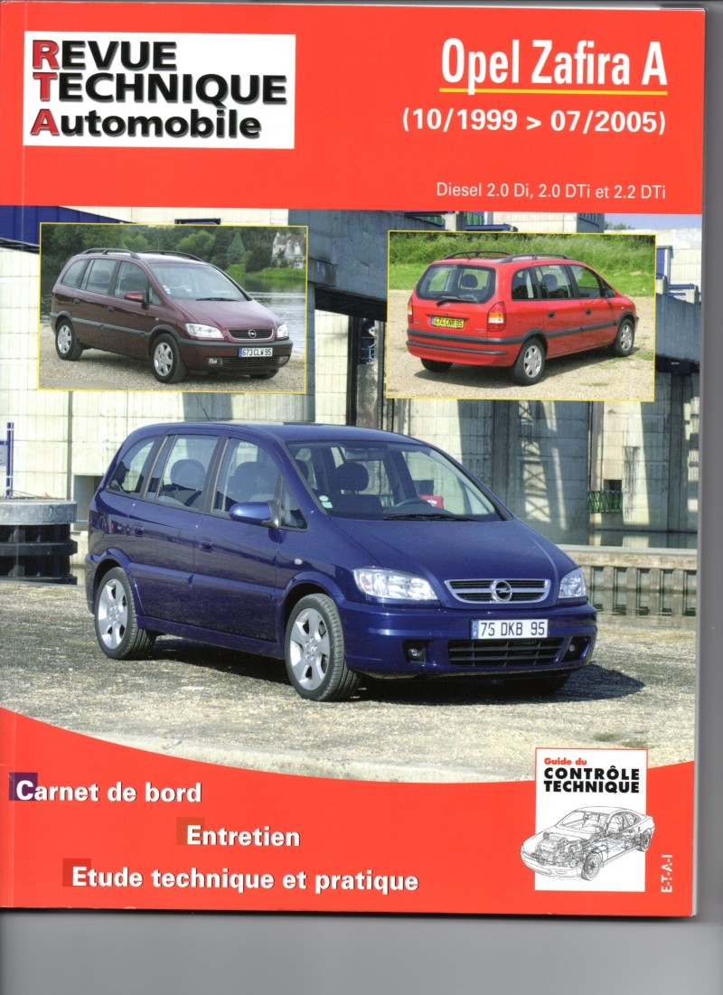 Bonjour je recherche une RTA pour Zafira 2.2 DTI 2005 (Boite a vitesse) Scan0711